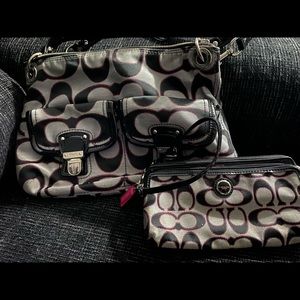 Crossbody and matching Wallet